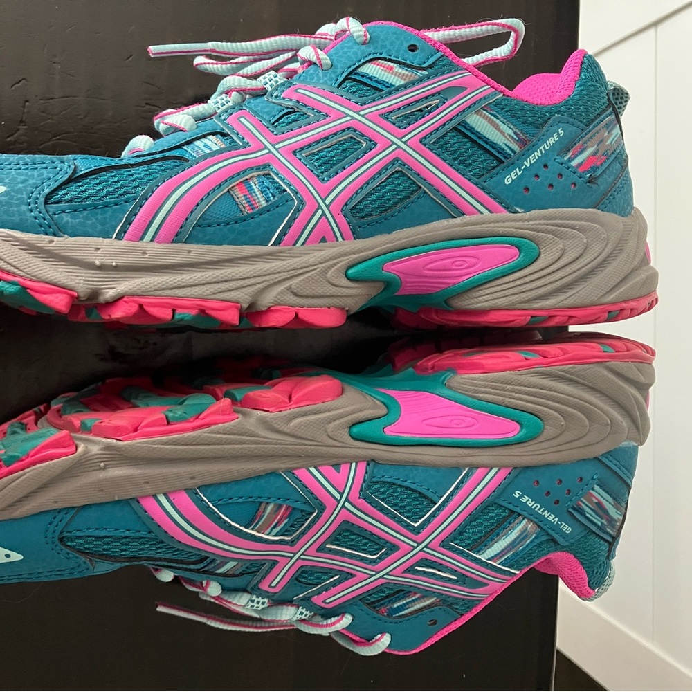 NWOT Asics Gel Venture 5 Trail Running Shoes Ocean Depth - Picture 6 of 9